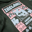 Ireland Shamrock Lucky Edition Hoodie in Bottle Green
