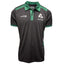 Ireland Shamrock Performance Polo Shirt in Black & Green
