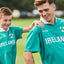 Ireland Shamrock Performance Short Sleeve Kids Rugby Shirt in Green