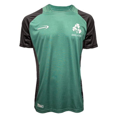 Ireland Shamrock Performance Top in Green & Black