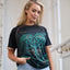 Ireland Shamrock Recycled Performance T-Shirt in Black & Green