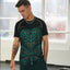 Ireland Shamrock Recycled Performance T-Shirt in Black & Green