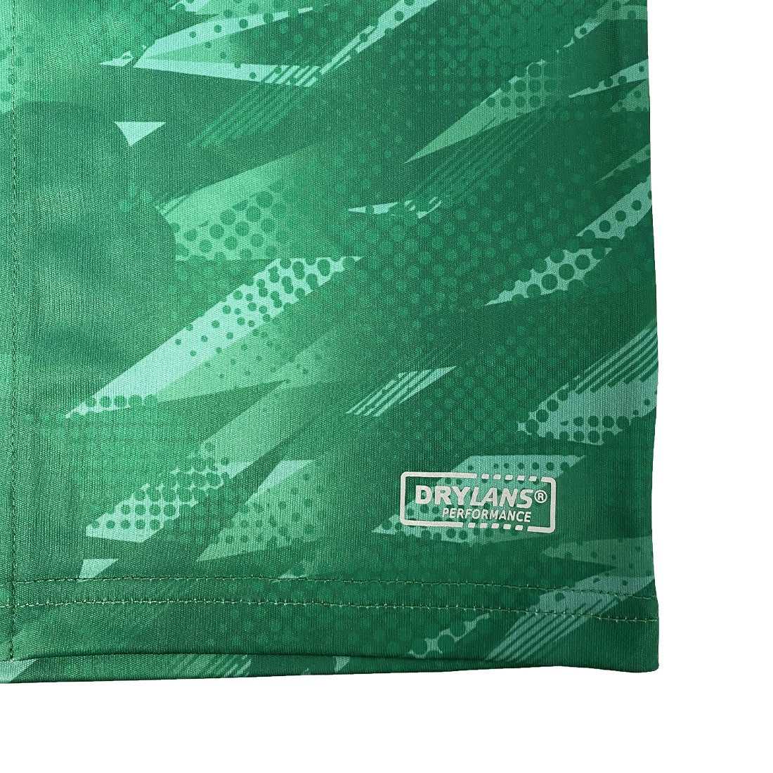 Ireland Shamrock Sublimated Performance Kids Full Zip Hoodie in Emerald