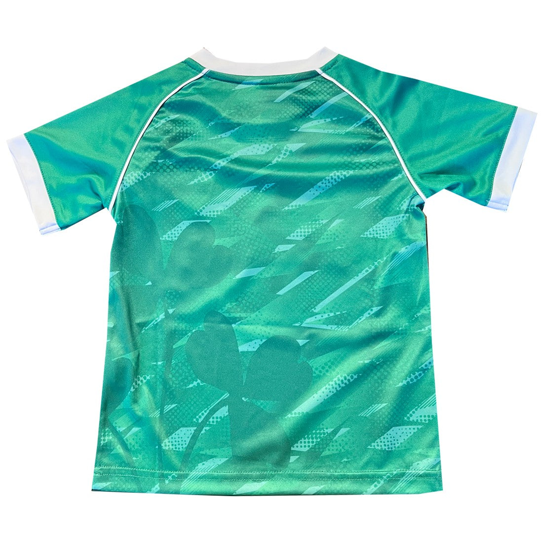 Ireland Shamrock Sublimated Performance Kids T-Shirt in Emerald