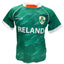 Ireland Shamrock Sublimated Performance Kids T-Shirt in Emerald