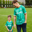 Ireland Shamrock Sublimated Performance Kids T-Shirt in Emerald