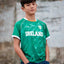 Ireland Shamrock Sublimated Performance Kids T-Shirt in Emerald