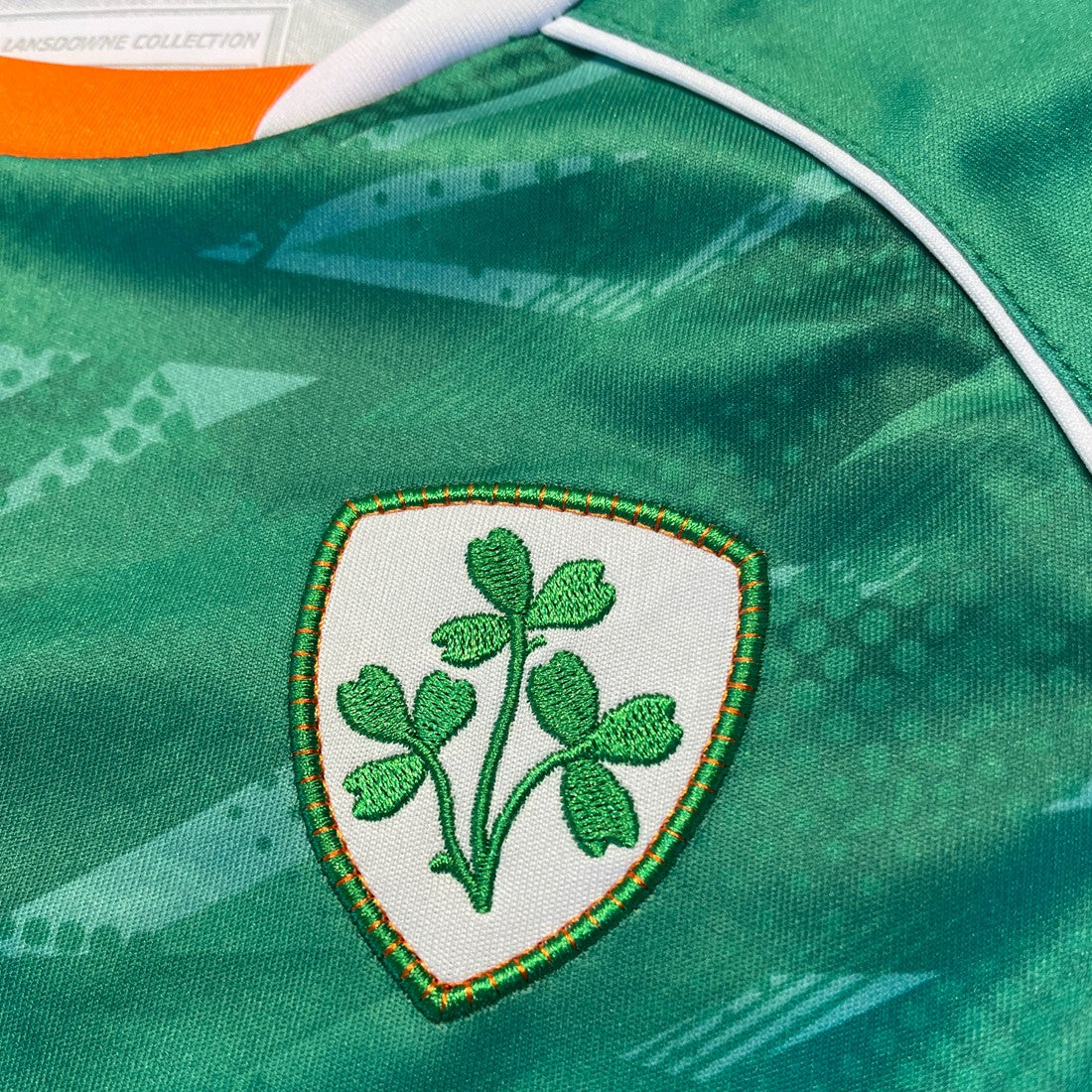 Ireland Shamrock Sublimated Performance Kids T-Shirt in Emerald
