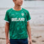 Ireland Shamrock Sublimated Performance Kids T-Shirt in Emerald