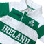 Ireland Stripe Baby Romper in Emerald & White