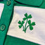 Ireland Stripe Baby Vest Dress in Green & White