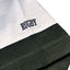 Ireland Stripe Short Sleeve Kids Rugby Shirt in Bottle Green, White & Gold