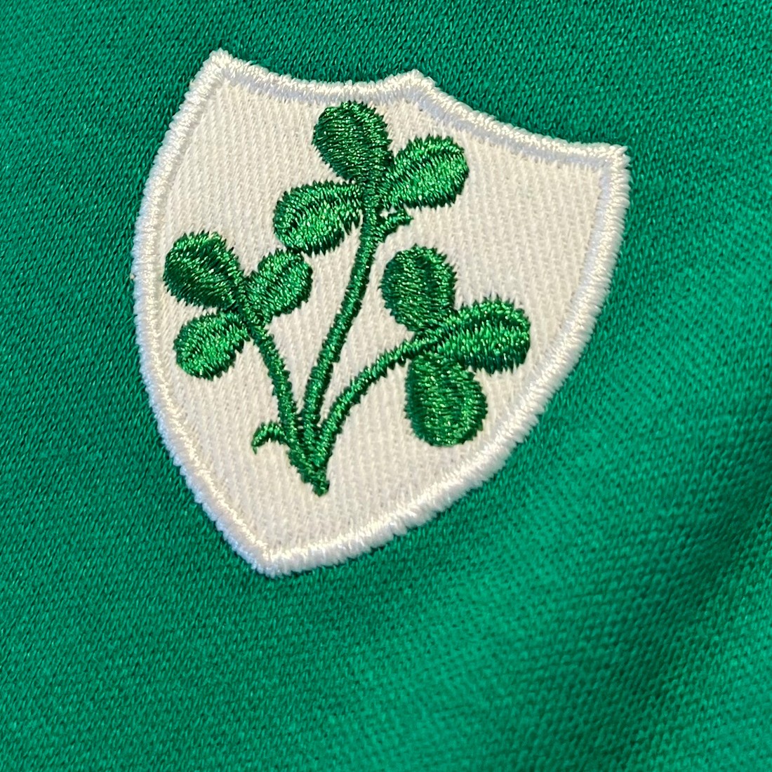 Ireland Three Shamrocks Baby Vest in Emerald