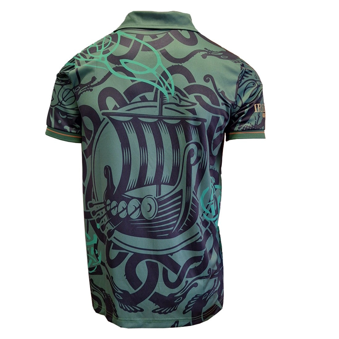 Ireland ‘Viking’ Performance Polo Shirt in Bottle Green