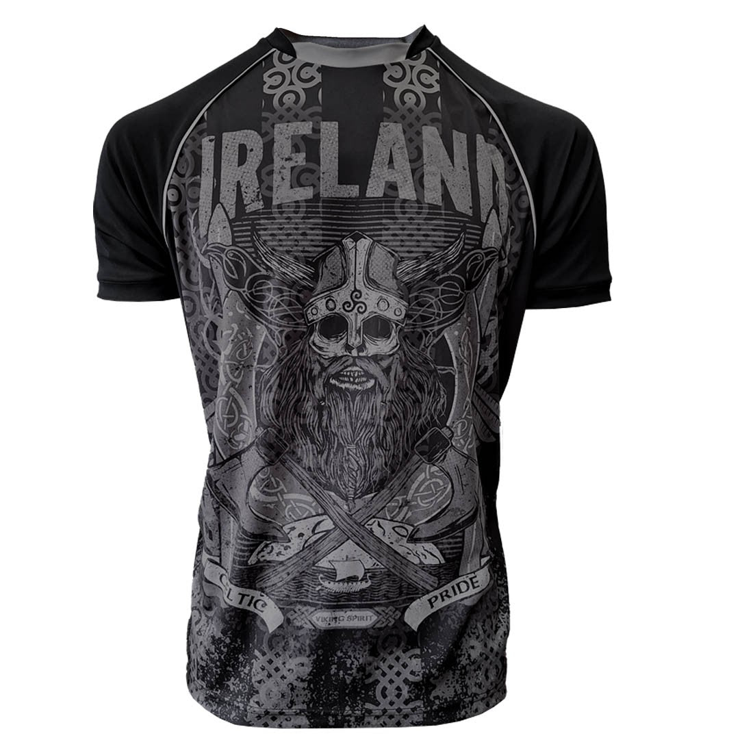 Ireland ‘Viking’ Recycled Performance Top in Black