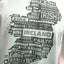 Ireland Words T-shirt in Mist Green