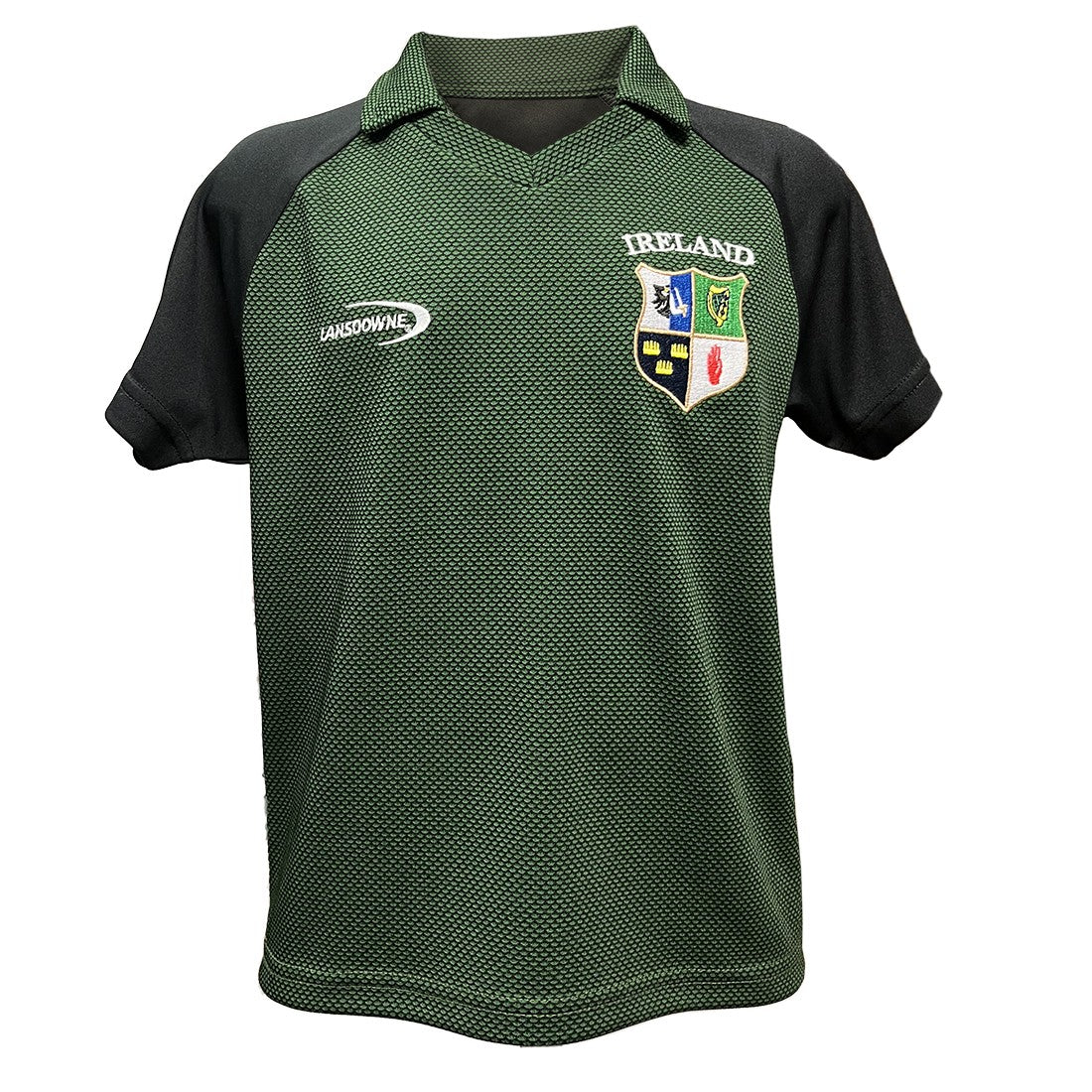 Kids Four Province's Crest Bottle Green Performance Top