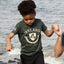 Kids Ireland Crest Bottle Green T-Shirt