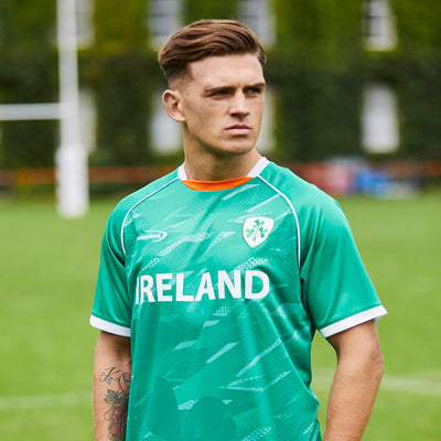Lansdowne Ireland Sublimated Performance T-shirt in Emerald Green