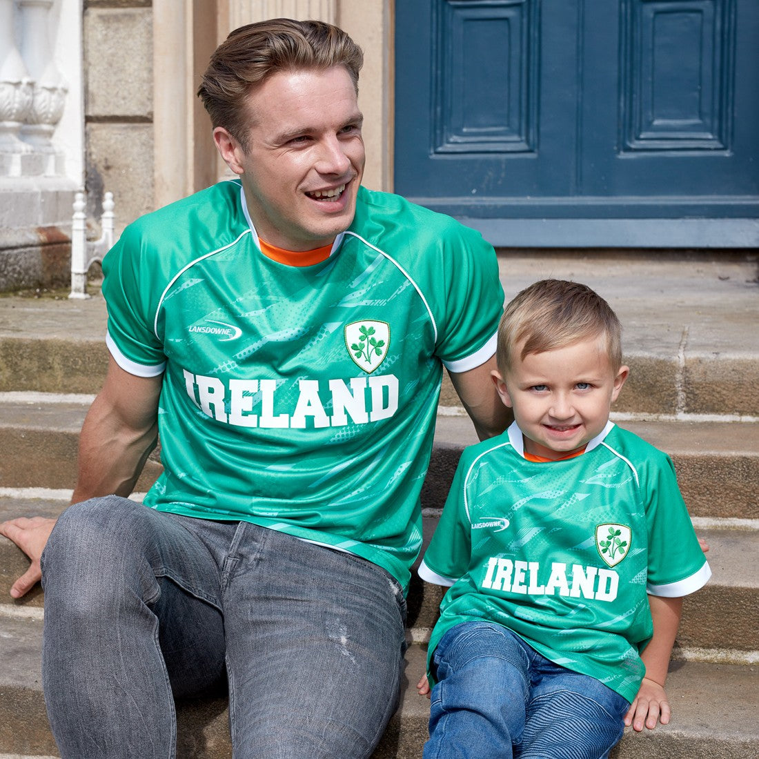 Lansdowne Ireland Sublimated Performance T-shirt in Emerald Green