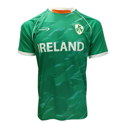 Lansdowne Ireland Sublimated Performance T-shirt in Emerald Green