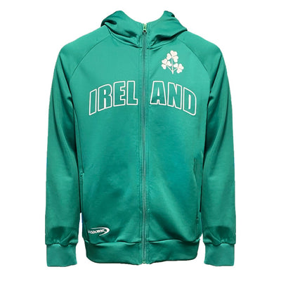 Lansdowne Ireland Zip Hoodie in Power Green