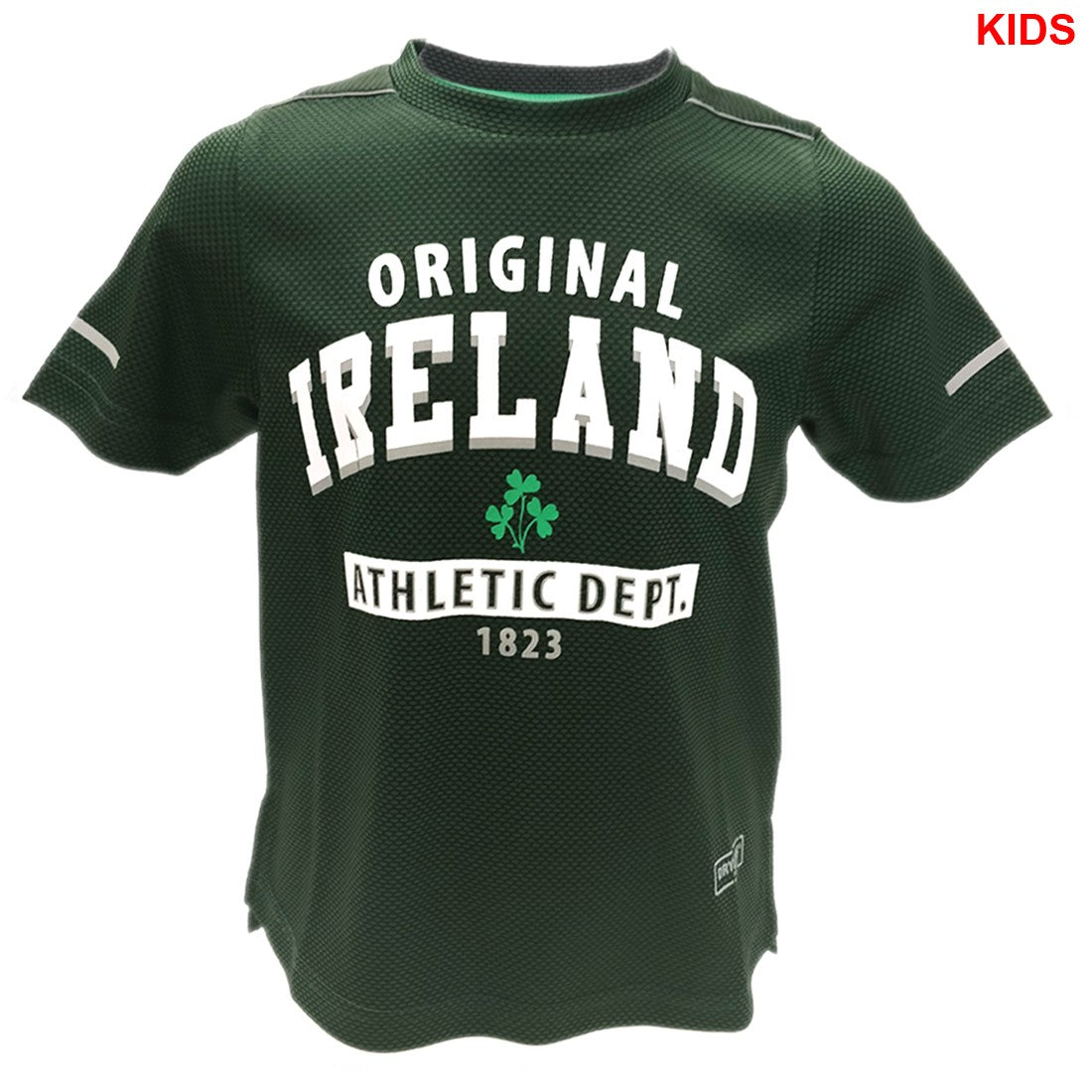 Lansdowne Kids Bottle Green Athletic Department Performance T-Shirt