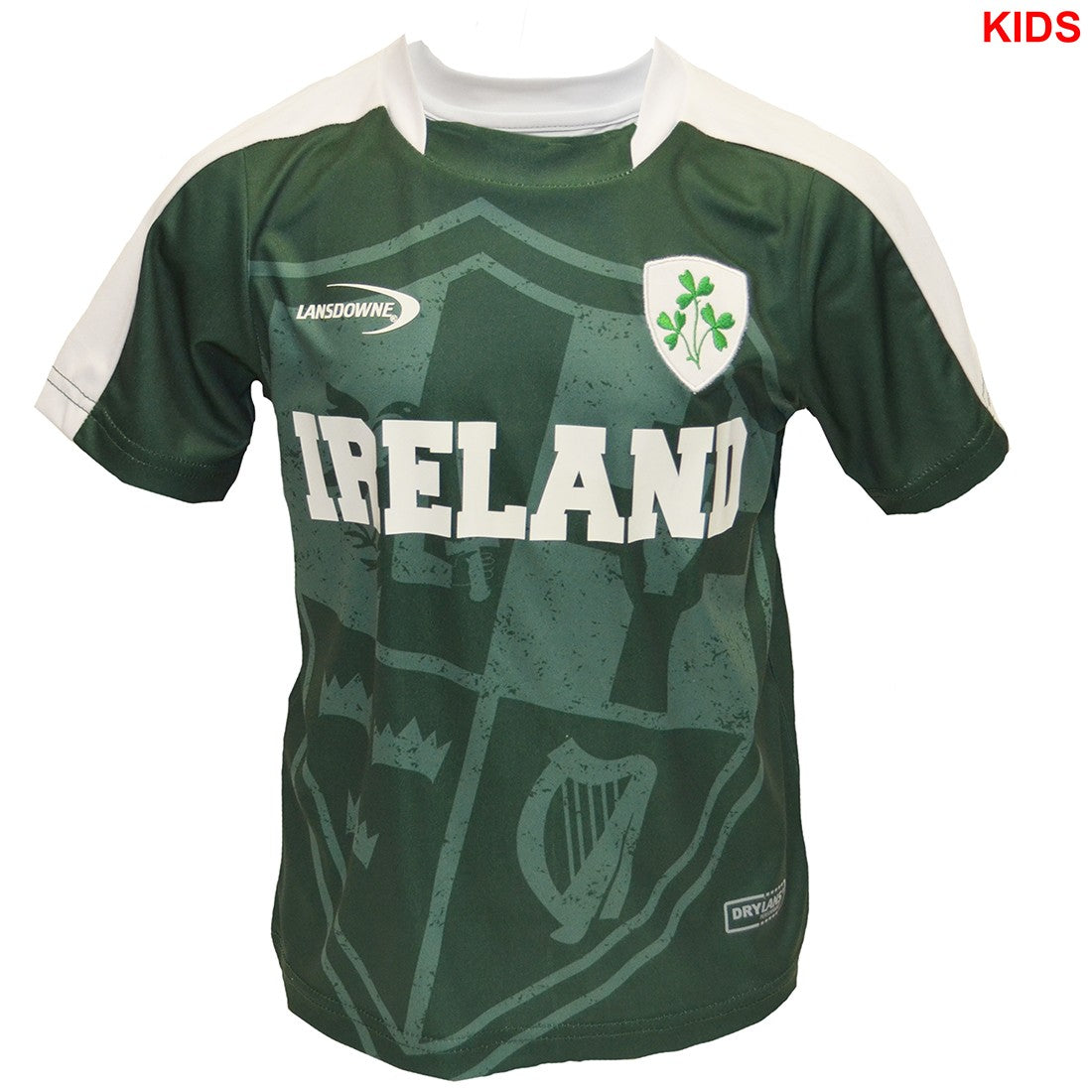 Lansdowne Kids Bottle Green Sublimated Kids Top