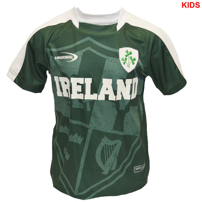Lansdowne Kids Bottle Green Sublimated Kids Top
