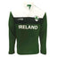 Lansdowne Adults Bottle Green & White Long Sleeve Performance Rugby Shirt