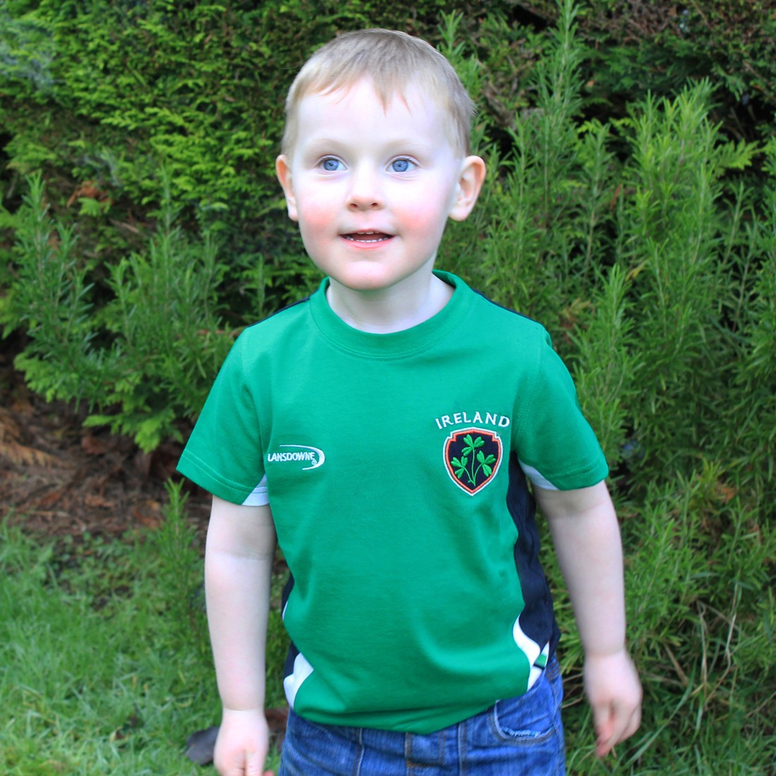 Lansdowne Sports Official Collection Emerald Kids Crest T-Shirt