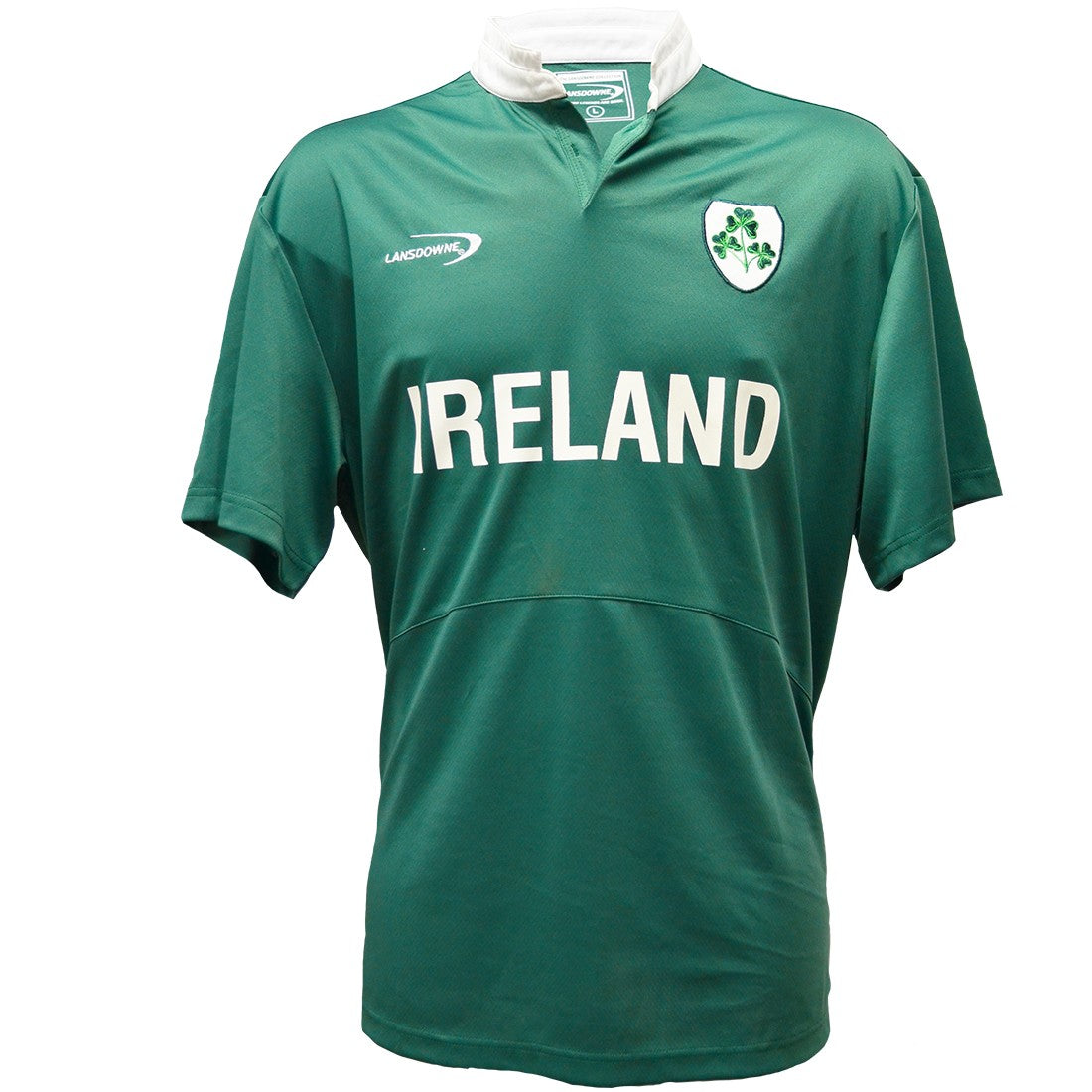Lansdowne Adults Green Performance Rugby Shirt