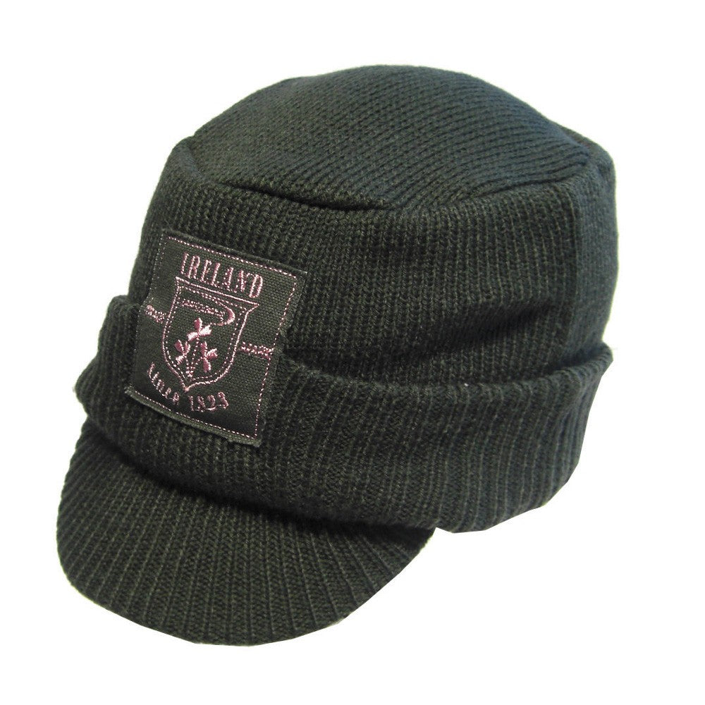 Lansdowne Sports Official Collection Khaki Green Knit Cadet Hat