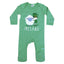 Leprechaun & Sheep Baby Romper in Green