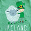 Leprechaun & Sheep Baby Romper in Green
