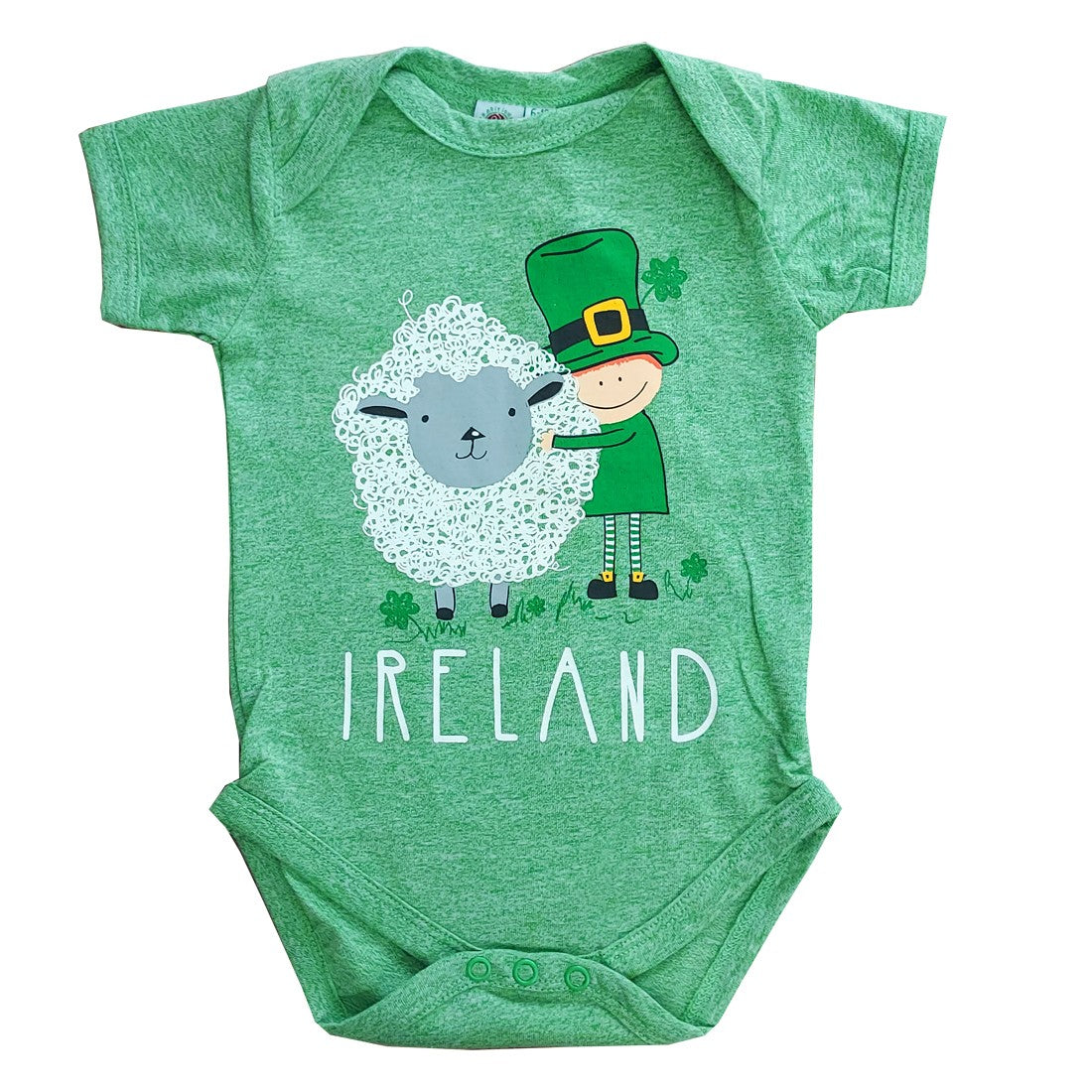 Leprechaun & Sheep Baby Vest