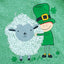 Leprechaun & Sheep Baby Vest