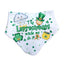 Leprechauns Bandana Bib in White