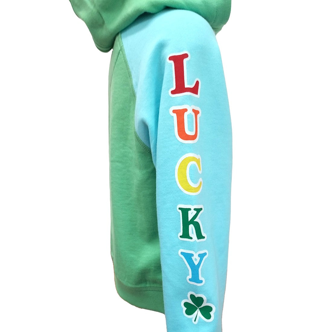 Leprechauns Made Me Do It Kids Multi Hoodie