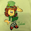 Mint Green Ireland Girl Leprechaun Kids T-shirt