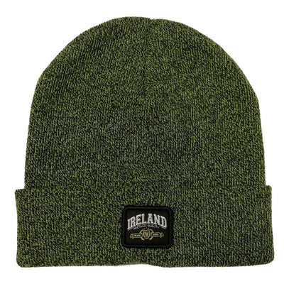 Moss Green Ireland Premium Quality Badge knit Hat