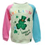 Multi Colour Shamrock Ireland Kids Sweatshirt