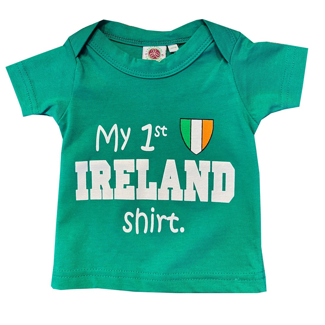 My First Ireland Baby T-Shirt in Green