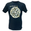 Ireland Celtic Knot Crew Neck T-Shirt in Navy