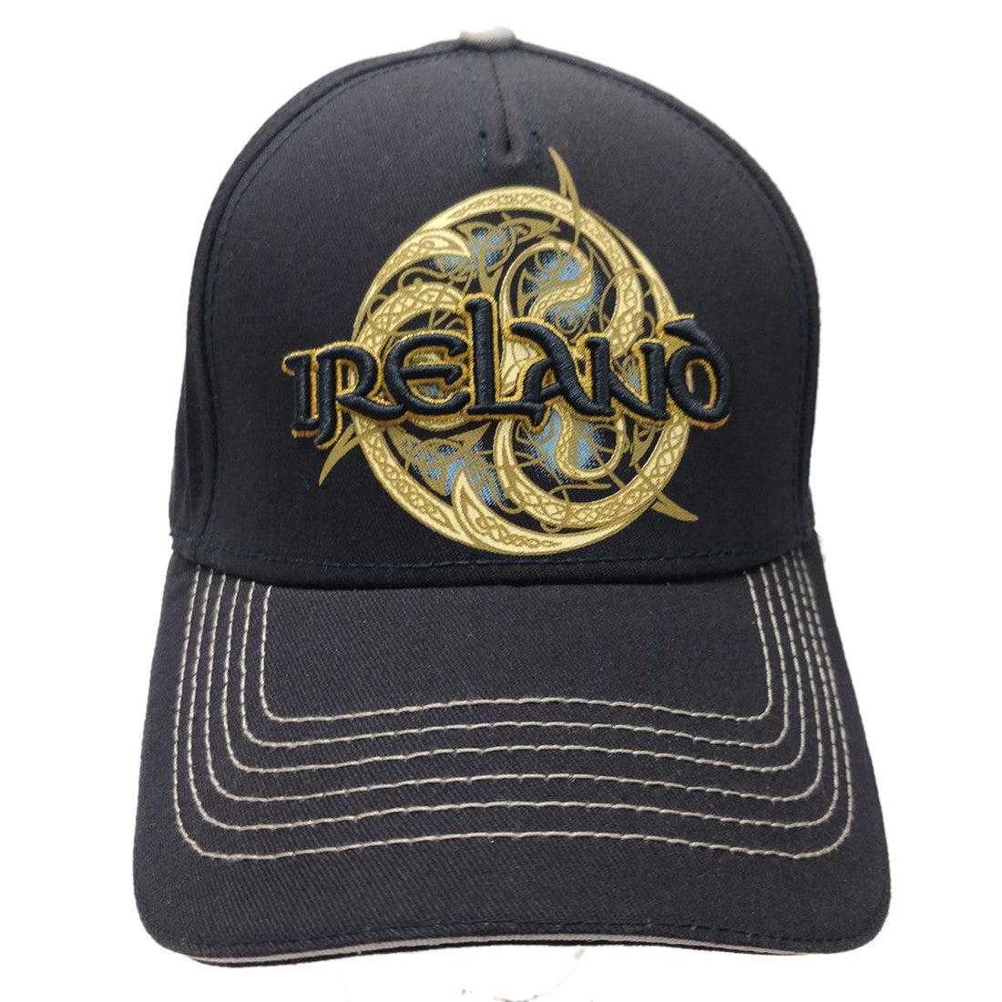 Navy Ireland Celtic Swirl baseball Cap