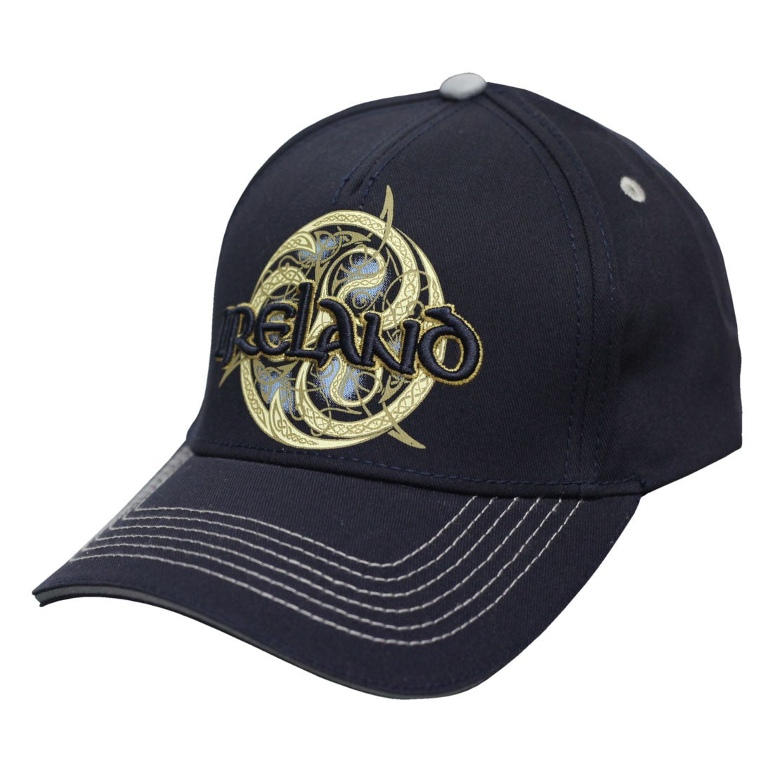 Navy Ireland Celtic Swirl baseball Cap