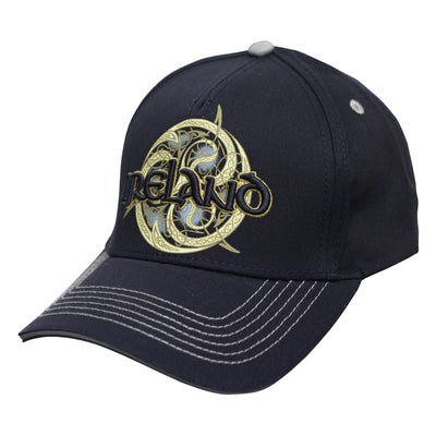 Navy Ireland Celtic Swirl baseball Cap