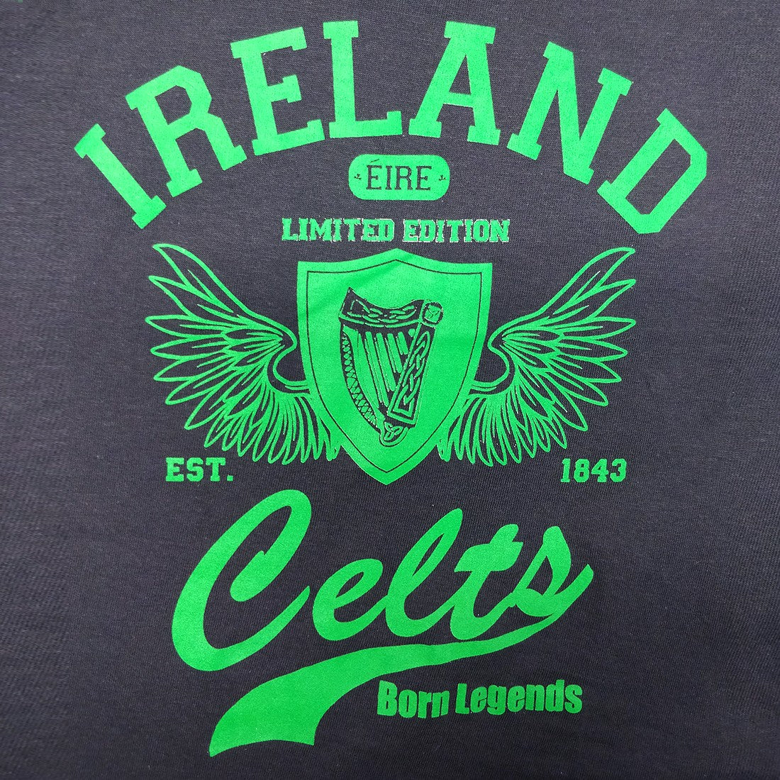 Navy Ireland Celts Wings Kids T-shirt