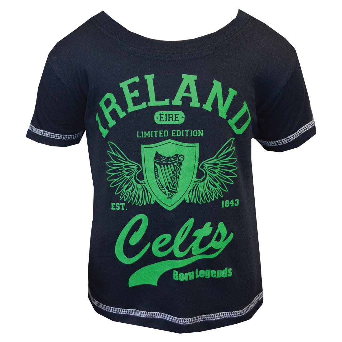 Navy Ireland Celts Wings Kids T-shirt