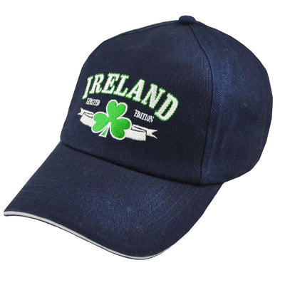 Navy Ireland shamrock Limited Edition Baseball cap